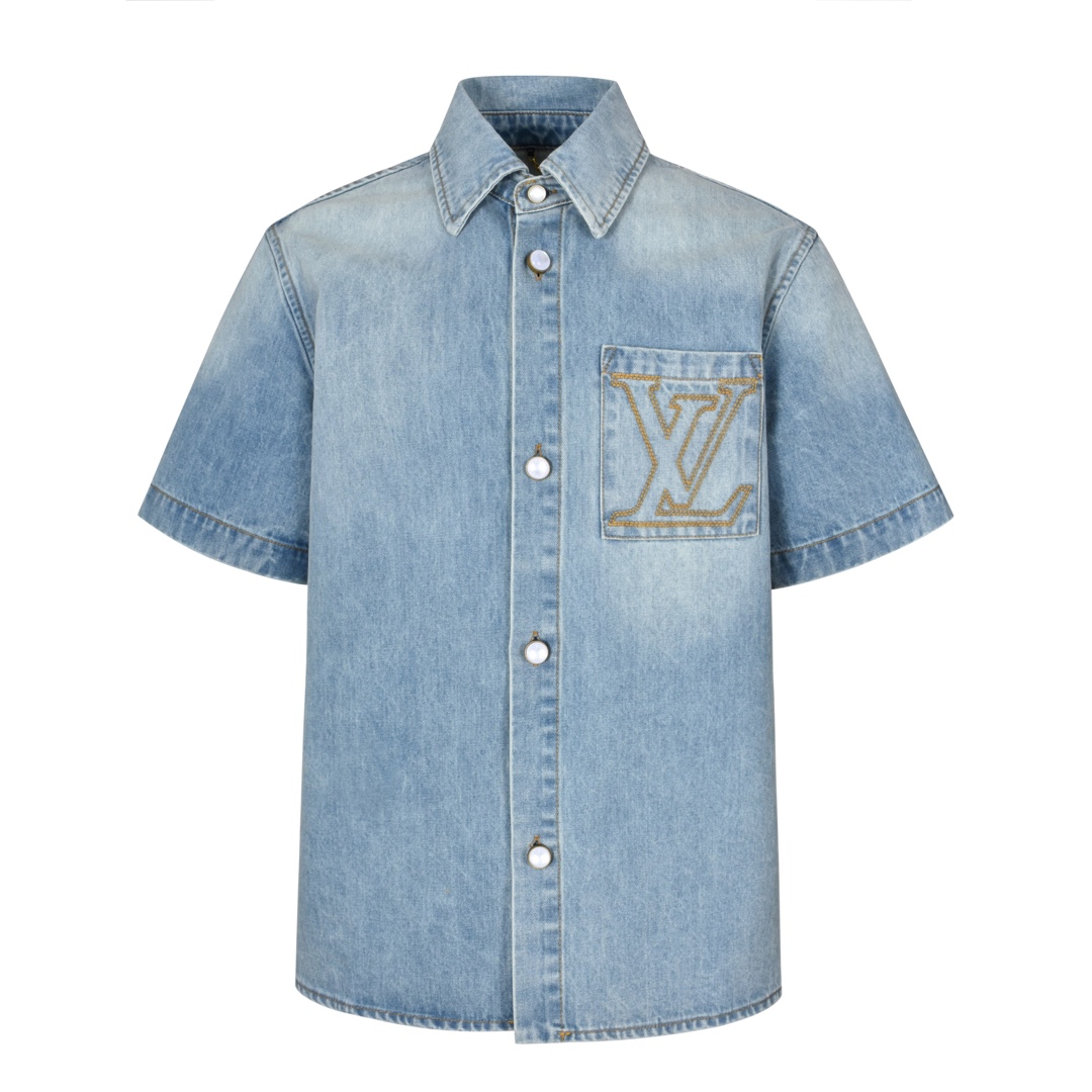 LV short shirt(AAA)-174